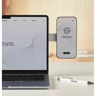   Suport purtabil pentru telefon, Everestus, 2610E18789, 13x5.6x0.6 cm, Aluminiu, Argintiu