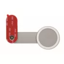 Suport purtabil pentru telefon, Everestus, 2610E18789, 13x5.6x0.6 cm, Aluminiu, Argintiu