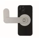Suport purtabil pentru telefon, Everestus, 2610E18789, 13x5.6x0.6 cm, Aluminiu, Argintiu