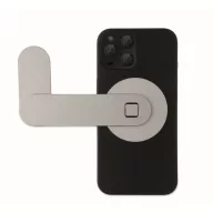   Suport purtabil pentru telefon, Everestus, 2610E18789, 13x5.6x0.6 cm, Aluminiu, Argintiu