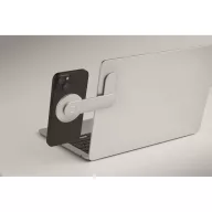   Suport purtabil pentru telefon, Everestus, 2610E18789, 13x5.6x0.6 cm, Aluminiu, Argintiu