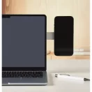 Suport purtabil pentru telefon, Everestus, 2610E18789, 13x5.6x0.6 cm, Aluminiu, Argintiu