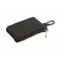 Portofel cu carabina, Everestus, 2610E18188, 11.5x7.5 cm, Poliuretan, Negru