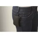 Portofel cu carabina, Everestus, 2610E18188, 11.5x7.5 cm, Poliuretan, Negru