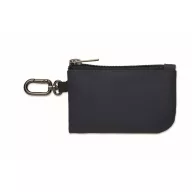   Portofel cu carabina, Everestus, 2610E18187, 11.5x7.5 cm, Poliuretan, Albastru marin francez