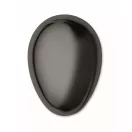 Perie de par, Everestus, 2610E18536, 9x6.7x4.3 cm, ABS, Negru