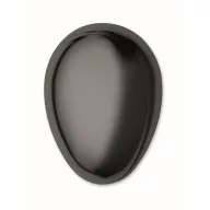   Perie de par, Everestus, 2610E18536, 9x6.7x4.3 cm, ABS, Negru