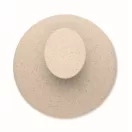 Perie pentru masajul scalpului, Everestus, 2610E17945, 7.98x6.5 cm, Polipropilena, Bej