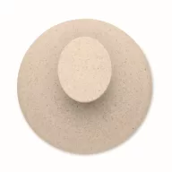   Perie pentru masajul scalpului, Everestus, 2610E17945, 7.98x6.5 cm, Polipropilena, Bej