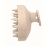   Perie pentru masajul scalpului, Everestus, 2610E17945, 7.98x6.5 cm, Polipropilena, Bej