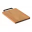 Tocator cu maner, Everestus, 2610E19145, Cu maner, 34x20x1.5 cm, Lemn, Natur