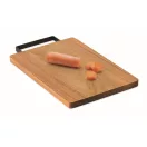 Tocator cu maner, Everestus, 2610E19145, Cu maner, 34x20x1.5 cm, Lemn, Natur