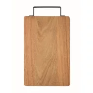   Tocator cu maner, Everestus, 2610E19145, Cu maner, 34x20x1.5 cm, Lemn, Natur