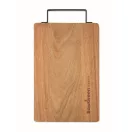Tocator cu maner, Everestus, 2610E19145, Cu maner, 34x20x1.5 cm, Lemn, Natur