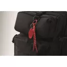 Breloc tag cu snur impletit, Everestus, 2610E18105, 21.5x3.2x1.3 cm, Poliester, Rosu