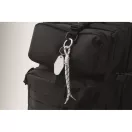 Breloc tag cu snur impletit, Everestus, 2610E18101, 21.5x3.2x1.3 cm, Poliester, Alb