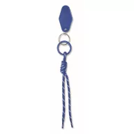   Breloc tag cu snur impletit, Everestus, 2610E18102, 21.5x3.2x1.3 cm, Poliester, Albastru regal