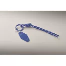Breloc tag cu snur impletit, Everestus, 2610E18102, 21.5x3.2x1.3 cm, Poliester, Albastru regal