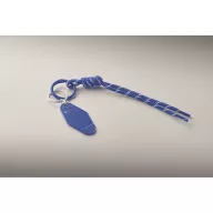   Breloc tag cu snur impletit, Everestus, 2610E18102, 21.5x3.2x1.3 cm, Poliester, Albastru regal