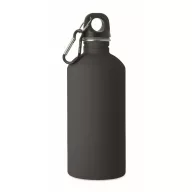   Sticla de apa, Everestus, 2610E18413, 500 ml, Cu carabina, Ø6.8x19.5 cm, Otel inoxidabil, Negru