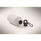 Sticla de apa, Everestus, 2610E18410, 500 ml, Cu carabina, Ø6.8x19.5 cm, Otel inoxidabil, Alb
