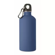   Sticla de apa, Everestus, 2610E18412, 500 ml, Cu carabina, Ø6.8x19.5 cm, Otel inoxidabil, Albastru regal