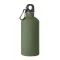 Sticla de apa, Everestus, 2610E18414, 500 ml, Cu carabina, Ø6.8x19.5 cm, Otel inoxidabil, Verde inchis