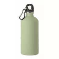   Sticla de apa, Everestus, 2610E18415, 500 ml, Cu carabina, Ø6.8x19.5 cm, Otel inoxidabil, Verde menta