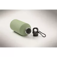   Sticla de apa, Everestus, 2610E18415, 500 ml, Cu carabina, Ø6.8x19.5 cm, Otel inoxidabil, Verde menta