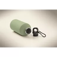   Sticla de apa, Everestus, 2610E18415, 500 ml, Cu carabina, Ø6.8x19.5 cm, Otel inoxidabil, Verde menta