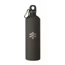Sticla de apa, Everestus, 2610E18419, 750 ml, Cu carabina, Ø6.9x25.5 cm, Otel inoxidabil, Negru