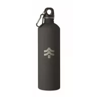   Sticla de apa, Everestus, 2610E18419, 750 ml, Cu carabina, Ø6.9x25.5 cm, Otel inoxidabil, Negru