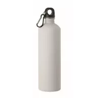   Sticla de apa, Everestus, 2610E18416, 750 ml, Cu carabina, Ø6.9x25.5 cm, Otel inoxidabil, Alb