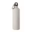Sticla de apa, Everestus, 2610E18416, 750 ml, Cu carabina, Ø6.9x25.5 cm, Otel inoxidabil, Alb