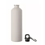   Sticla de apa, Everestus, 2610E18416, 750 ml, Cu carabina, Ø6.9x25.5 cm, Otel inoxidabil, Alb