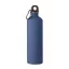 Sticla de apa, Everestus, 2610E18418, 750 ml, Cu carabina, Ø6.9x25.5 cm, Otel inoxidabil, Albastru regal