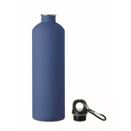   Sticla de apa, Everestus, 2610E18418, 750 ml, Cu carabina, Ø6.9x25.5 cm, Otel inoxidabil, Albastru regal