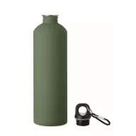  Sticla de apa, Everestus, 2610E18420, 750 ml, Cu carabina, Ø6.9x25.5 cm, Otel inoxidabil, Verde inchis