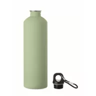   Sticla de apa, Everestus, 2610E18421, 750 ml, Cu carabina, Ø6.9x25.5 cm, Otel inoxidabil, Verde menta