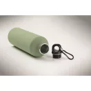 Sticla de apa, Everestus, 2610E18421, 750 ml, Cu carabina, Ø6.9x25.5 cm, Otel inoxidabil, Verde menta