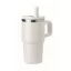 Sticla termos cu perete dublu, Everestus, 2610E19356, 500 ml, Cu pai, 13x17.5 cm, Otel inoxidabil, Alb