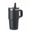 Sticla termos cu perete dublu, Everestus, 2610E19357, 500 ml, Cu pai, 13x17.5 cm, Otel inoxidabil, Albastru marin francez