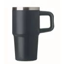 Sticla termos cu perete dublu, Everestus, 2610E19357, 500 ml, Cu pai, 13x17.5 cm, Otel inoxidabil, Albastru marin francez