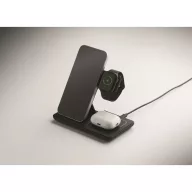   Incarcator wireless, Everestus, 2610E18905, 15 W, 16x1.3x14 cm, ABS, Negru