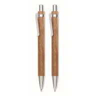   Set pix si creion mecanic, Everestus, 2610E18943, 17.3x5.4x2.3 cm, Lemn, Natur