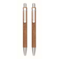   Set pix si creion mecanic, Everestus, 2610E18943, 17.3x5.4x2.3 cm, Lemn, Natur