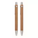 Set pix si creion mecanic, Everestus, 2610E18943, 17.3x5.4x2.3 cm, Lemn, Natur