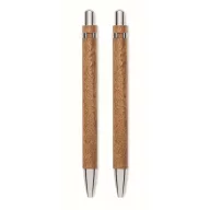   Set pix si creion mecanic, Everestus, 2610E18943, 17.3x5.4x2.3 cm, Lemn, Natur