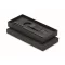 Set pix si breloc, Everestus, 2610E18946, 17.5x7.5x2.1 cm, Aluminiu, Negru