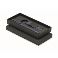   Set pix si breloc, Everestus, 2610E18944, 17.5x7.5x2.1 cm, Aluminiu, Albastru